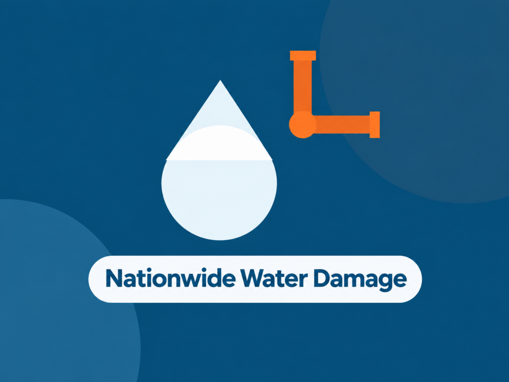 Nationwide Water Damage - water damage restoration services across the United States